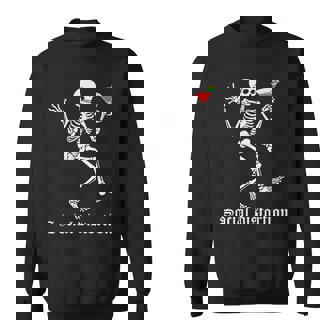 Social Distortions スケルトン ドリンクパーティー ミニマリスト スウェットシャツ - Kawaiitshirt