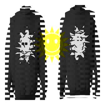 Soleil Jauneourireisageourire Happy Retroummeribe Drôle Sweater e - Cadeauxyz