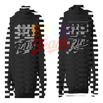 Sped Team Special Education Support Community Squad Crew Sweatshirt - Monsterry