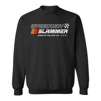 Speedway Slammer Home Of The Last Lap Sweatshirt - Thegiftio UK
