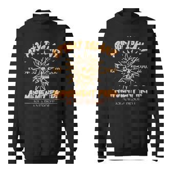 Spooky Island Est 2002 Amusement Park Skull Halloween Sweatshirt - Thegiftio