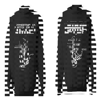 Squelette Main Anatomie D'un Gamer Pyjama Jeuur Ordinateur Amusant Sweater e - Cadeauxyz