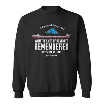Ss Edmund Fitzgerald Lake Superior Iron Ore Sweatshirt - Thegiftio UK