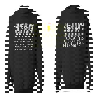 Staar State Test Day Motivation You Got This Bruh No Cap Sweatshirt - Thegiftio UK