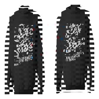 Stars Stripes And Human Rights 4Th Of July Equal Rights Sweatshirt | Mazezy