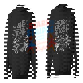 Stars Stripes And Women's Rights 4Th Of July Feminist Sweatshirt - Thegiftio