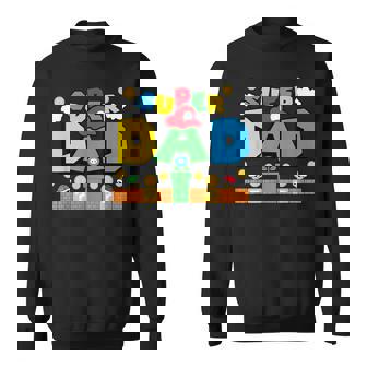 Super Gamer Dad Family Matching For Fathers Day Sweatshirt | Mazezy