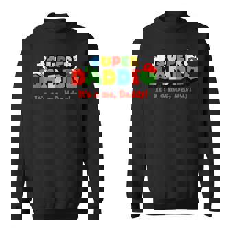 Super Gamer Dad Dad Father Sweatshirt | Mazezy