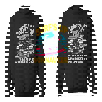 Surf Upchnauzer ファニーグラフィックtシャツ スウェットシャツ - Kawaiitshirt