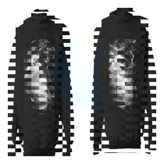 Süße Magische Katze Kätzchen Kitten Fantasy Kunst Sweatshirt - Geschenkecke