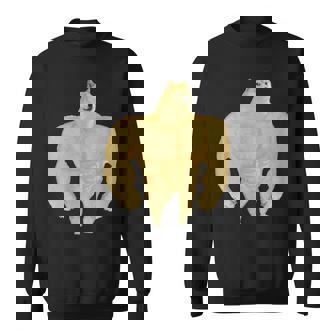 Swole Doge ミームギフトtシャツ スウェットシャツ - Kawaiitshirt