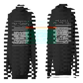 Synthesizer アナログシンセテクノ酸djプロデューサー ビンテージ スウェットシャツ - Kawaiitshirt