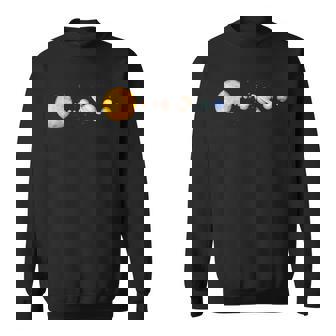 Systèmeolaire Astronaute Planètes Graphique Sweater e - Cadeauxyz