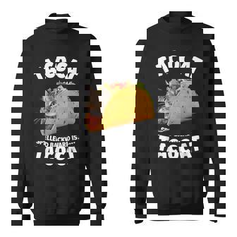 Tacocat Spelled Backward Is Tacocat Cat And Taco Lover Sweatshirt - Thegiftio