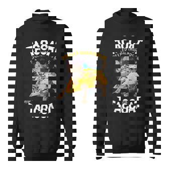 Tacocatpeled Backward シャツ シンコ・デ・マヨ 猫 タコス好き スウェットシャツ - Kawaiitshirt