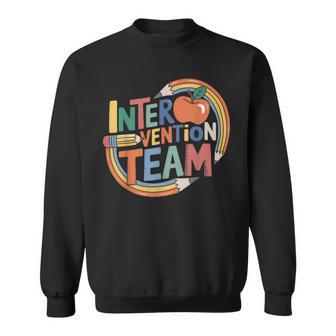 Teaching Staff Intervention Team School Intervention Sweatshirt - Thegiftio UK