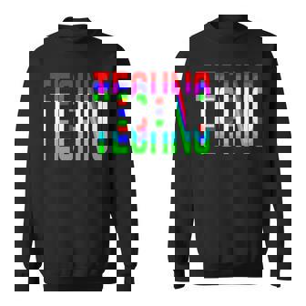 Techno Edm Raver Dj Rave Festival Camisa de entrenamiento - Regaloses
