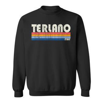 Terlano、イタリア レトロ 70年代80年代スタイル スウェットシャツ - Kawaiitshirt