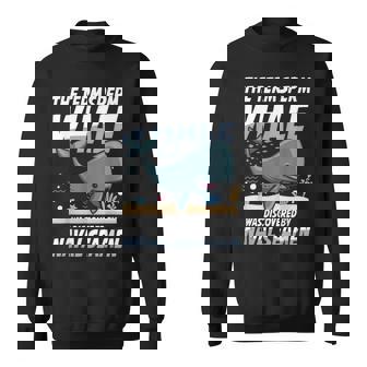 Term マッコウクジラ Was Discovered By Navaleamen スウェットシャツ - Kawaiitshirt