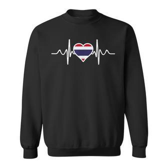 Thailandia Bandiera Cuore Thailandia Regali Amore Thailandia Felpa - Novitaregali