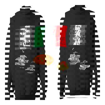 That's Amore ピザ パスタ好き イタリア料理 イタリア国旗 スウェットシャツ - Kawaiitshirt