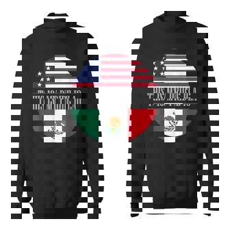 This Is My Pride フラッグ メキシカン アメリカン チカーノ チカーナ メンズ スウェットシャツ - Kawaiitshirt