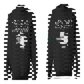 This Is Myheep Costume 羊の皮を被った狼 面白い羊 スウェットシャツ - Kawaiitshirt