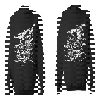 Tinta Artista Del Tatuaje El Hombre Del Tatuaje In Mangas Camisa de entrenamiento - Regaloses