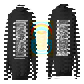 The Tower タロットカード パンケーキタワー 朝食愛好家 スウェットシャツ - Kawaiitshirt