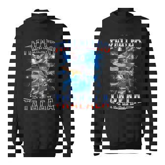 Tralalero Tralala Shark Meme Bootle Sweatshirt - Monsterry