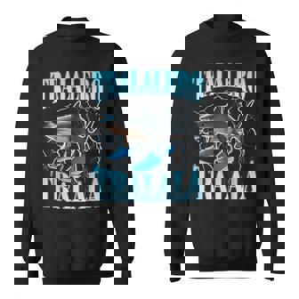 Tralalero Tralala 面白い イタリアン ブレイン ミーム ボーイズ キッズ スウェットシャツ - Kawaiitshirt