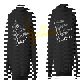 Trombone Without My Trombone Life Would B フラットトロンボーン スウェットシャツ - Kawaiitshirt