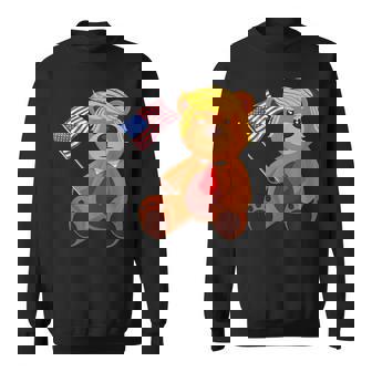 Trumpy Bear Trump 24 トランプ大統領選挙 2024 スウェットシャツ - Kawaiitshirt