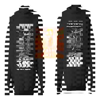 Tung Tung Tungahur-イタリアのブレインロットミーム スウェットシャツ - Kawaiitshirt