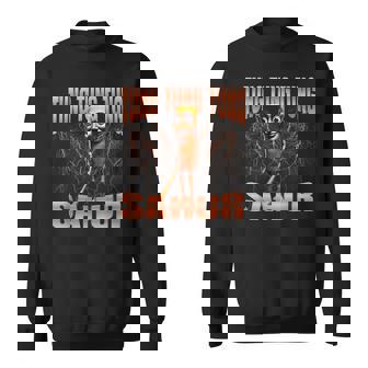 Tung Tung Tungahur 海賊版ブレインロットイタリアンブレインロットミーム スウェットシャツ - Kawaiitshirt