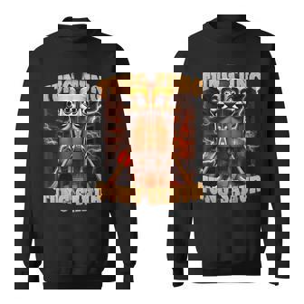 Tung Tungahur 面白い イタリアン ブレイン ミーム トゥン トゥン サフール スウェットシャツ - Kawaiitshirt