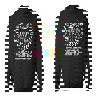 Twin Day Friends School Twinning With My Bestie Matching Sweatshirt | Mazezy