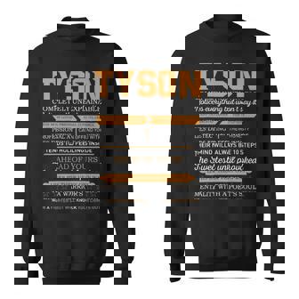 Tyson Completely Unexplainable Notices Everything But Won’T Say It Name Sweatshirt | Seseable FR