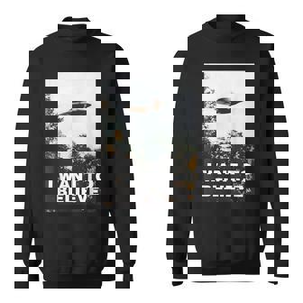 Ufoシャツ I Want To Believe Alien Ufotシャツ スウェットシャツ - Kawaiitshirt