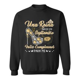 Una Reina Nacio Eneptiembre Cumpleanos Camisaeptiembre Camisa de entrenamiento - Regaloses