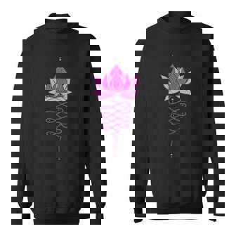 Unalome Tatuaje En Espiral Diseño De Flor De Loto Meditación Yoga Zen Camisa de entrenamiento - Regaloses