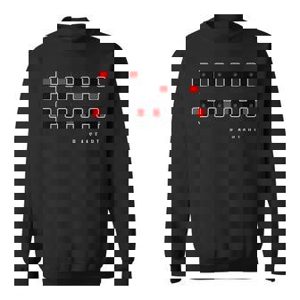 Up Up Down レトロゲームコンソールチートコード スウェットシャツ - Kawaiitshirt