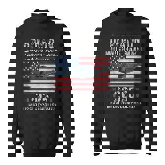 Usa Flag Operation Midnight Hammer B-2 Stealth Bomber Jet Sweatshirt | Mazezy