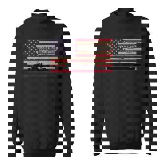 Uss エドウィン A ハワード De-346 船舶図 アメリカ国旗 スウェットシャツ - Kawaiitshirt