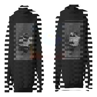 Vanessatockardによる面白い黒猫の絵。 スウェットシャツ - Kawaiitshirt