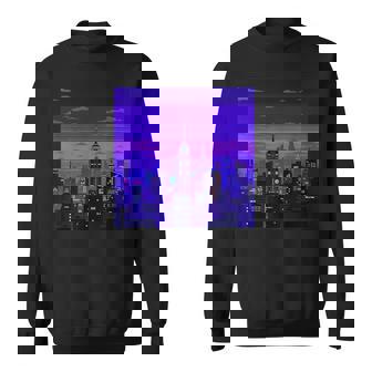 Vaporwave レトロゲーミングピクセルアート スウェットシャツ - Kawaiitshirt