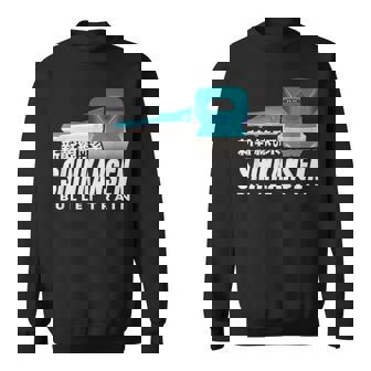 Ventilateur De Trainhinkansen Japonais Kanji Sweater e - Cadeauxyz