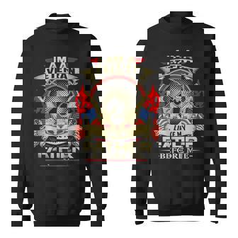 I Am A Veteran Like My Father Before Me On Back Sweatshirt - Monsterry