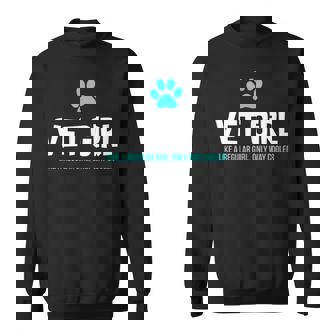 Veterinario Chica Divertido Regalo Técnicoeterinario In Mangas Camisa de entrenamiento - Regaloses