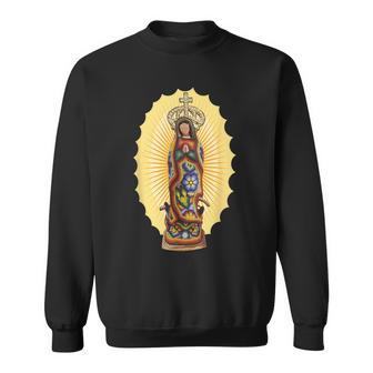 Vierge De Guadeloupe Huichol Guadeloupe Mexicaine Marie Sweater e - Cadeauxyz